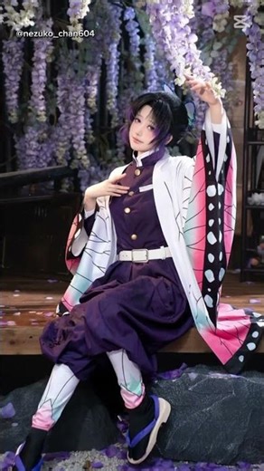 Demon slayer characters cosplay part 1#demonslayer#anime#shinobu#nezuko#tanjiro#trending#shorts#giyu