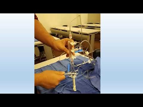 Cath Lab Manifold Setup with demo