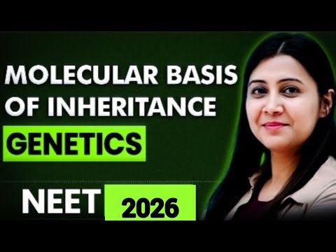 One Shot Molecular basis of inheritance by tulika Mam🔥🔥