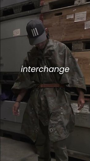 The German Splinter Camo Poncho