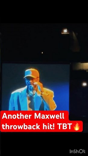 One of Maxwell greatest hits! TBT- Maxwell 2024 tour 🔥 #viral #shorts #fyp