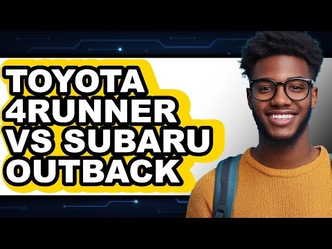Toyota 4Runner vs Subaru Outback - Which is Better?
