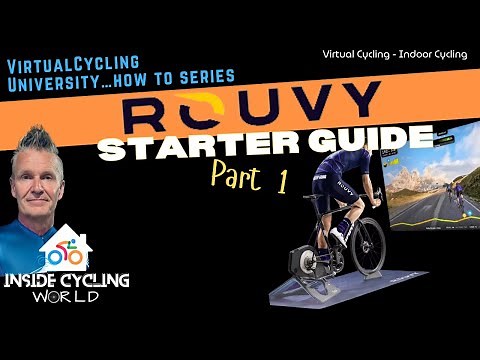 Rouvy Cycling App STARTER GUIDE : Part 1 - How to Rouvy! ‪@ROUVY‬ #rouvy #rouvystarterguide