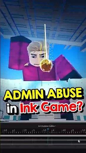 ADMIN ABUSE TIME and DATE in Ink Game.. (Roblox Squid Game) #squidgame #roblox #inkgame