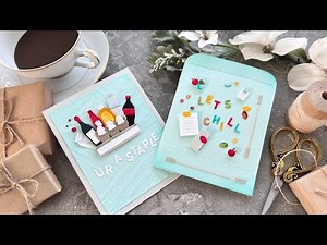 A SHAPED Tri-Fold Card | Spellbinders Large Die & Embossing Folder Clubs May 2025