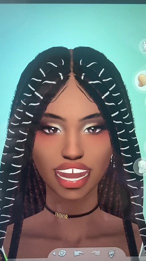 The game is sims4 on TikTok