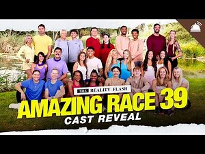 The Amazing Race 39 Cast Reveal | The Reality Flash