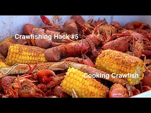 Crawfishing Hack #5 How to Boil and Cook with Crayfish - Mudbugs.