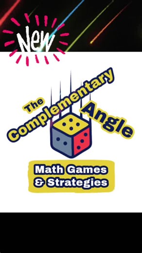 Looking for Games, Strategies, and hands-on experiences to enhance your Math classroom or simply play with your family and friends?? Look no further! THE COMPLEMENTARY ANGLE is here!! #math #schoollife #games