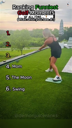 Ranking Funniest Golf Fails 😂 #golf #comedy