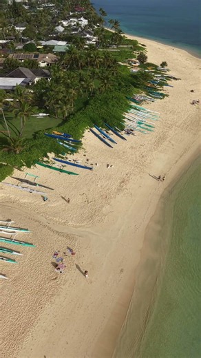 Lanikai Beach on the Windward side of O'ahu