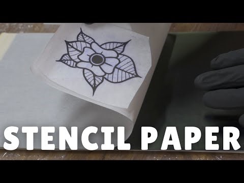 How To Use Tattoo Stencil Paper