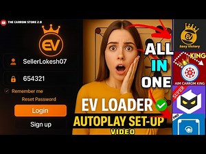 Full Setup video EV Loader Autoplay ✅ EV Loader Autoplay ON Kaise Kare? 🔥 | Carrom Pool Hack 2025 |