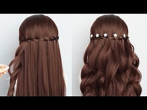 Easy And Simple Hairstyle For Everyday Long Hair - New Trending Hairstyle Girl