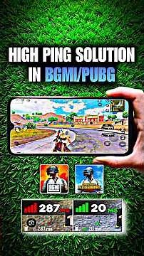 🔥 BGMI/PUBG High Ping Fix | Best Low Ping Settings 2025 ⚡ | 20ms Ping Trick in BGMI