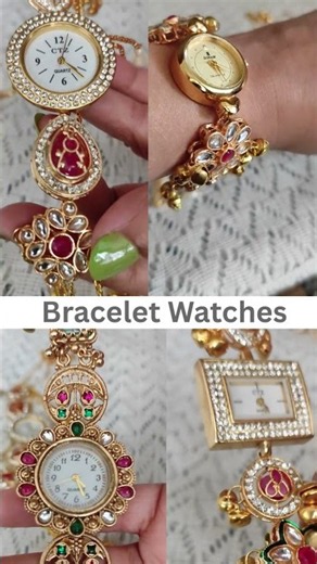 Bracelet watches that blend traditional charm with timeless elegance.