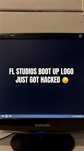 My Fl Studio Boot Up Logo Got Hacked😧 #flstudio