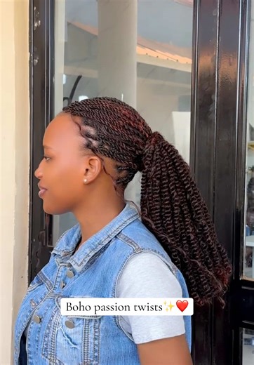Boho Passion Twists: Transform Your Hairstyle