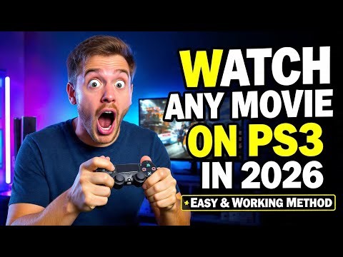 Watch Any Movie on PS3 in 2026 🔥 Easy & Working Method