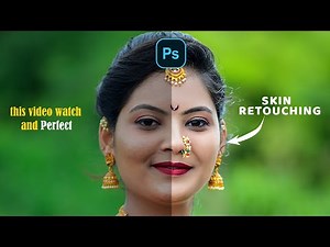 Skin retouching photoshop tutorial | skin smooth karo 2 minute mey - Dip shende photography