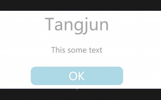 【WPF】自己做一个弹窗控件