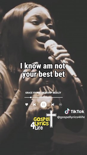 Don’t give up on me yet God #gospellyrics4life #gospelmusic #christiantiktok #worship #graceidowu