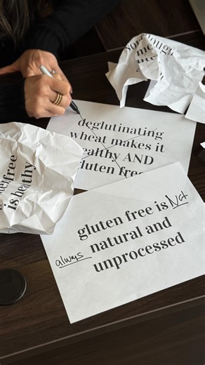 Rorie Weisberg, INHC on Instagram: "Let’s clear up the gluten free confusion 👇 Gluten is a protein found in wheat, barley, rye, spelt, kamut, non certified gluten free oats, soy sauce, and hidden in many processed foods and seasoning. Gluten is not unhealthy for everyone and many people tolerate it well. For people with celiac disease, gluten triggers an immune reaction that damages the lining of the small intestines. For those with gluten sensitivity/ intolerance, or autoimmune related conditi