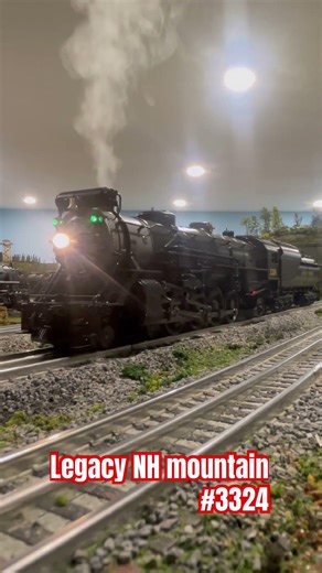 Lionel legacy New Haven 4-8-2 mountain from the 2024 vol 2 catalog. What a beaut! #modeltrains