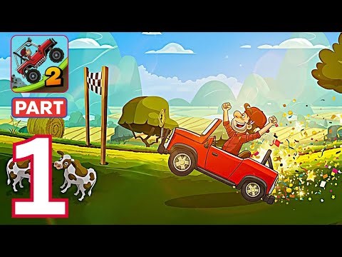 Hill Climb Racing 2 – Multiplayer Racing Gameplay Walkthrough Part 1 (iOS, Android)