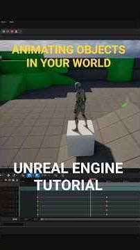 How to Animate Stuff in Your Unreal Engine World #UnrealEngine #GameDev #IndieDev #UE #FYP