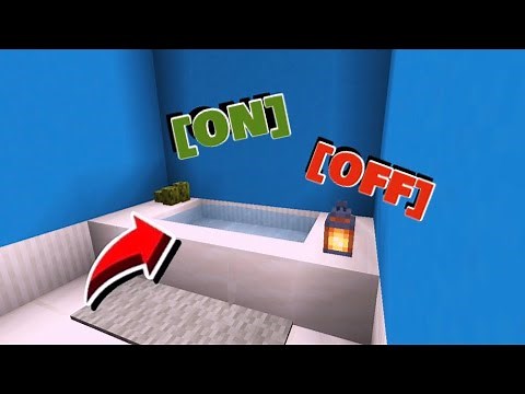 How to make a Working Bath in Minecraft
