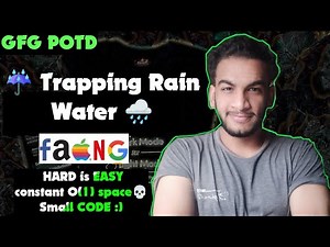 Trapping Rain Water | gfg potd | 12-01-25 | GFG Problem of the day