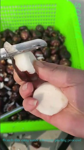 Peeling Water Chestnuts: Quick Trick for Prepping This Crisp Veggie