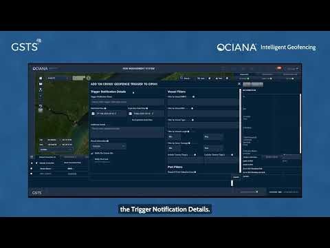 OCIANA Intelligent Geofencing Demo | Real Time Vessel Alerts and Predictive Maritime Monitoring