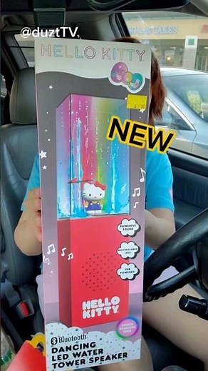 Ahh! I'm so loving this new Hello Kitty LED Water Tower Speaker from Five Below #hellokitty