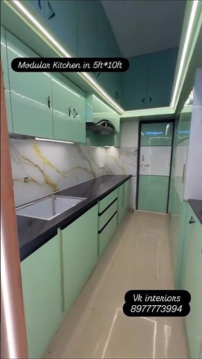 modular kitchen by VK..#modularkitchen #kitchen #interiordesign #home #architecture #homedecor