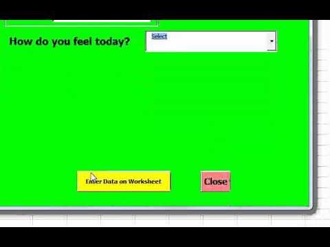 Lesson 32.2 VBA ComboBox on Userform