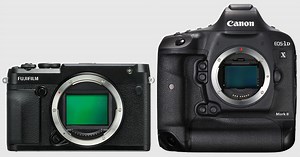 How the Fujifilm GFX 50R Compares in Size to Popular Cameras