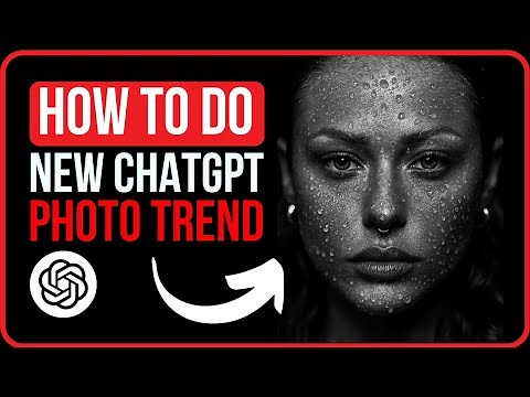 NEW CHATGPT PHOTO EDITING TREND (How To Do) + Chatgpt Photo Editing Prompts
