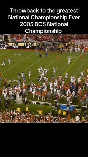 2005 BCS National Championship Highlights