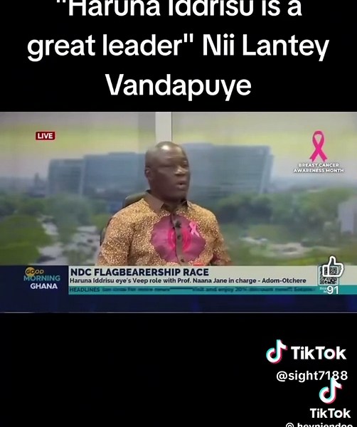 Key Figures in NDC Flagbearership Race Discussed