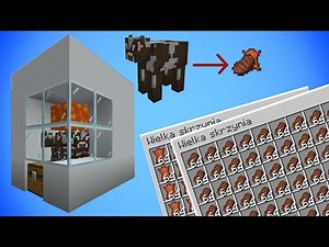 AUTOMATYCZNA Farma Krów Minecraft 😨(1.20+)