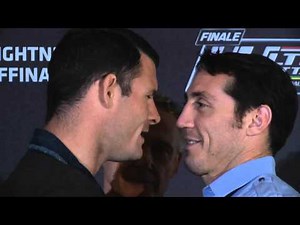 The Ultimate Fighter Nations Finale: Bisping vs Kennedy Heated Faceoff
