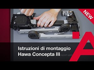 Hawa Concepta III 25/35 Push/Pull – Istruzioni montaggio