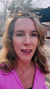 7.2K views · 61 reactions | Not many companies offer “Rule of 55” where you can withdraw 401k at age 55. Ask your plan administrator. Federal law allows penalty free 401k and IRA withdrawals at age 59.5. You still pay taxes on it! Many pay for Obamacare with 401k money until age 65 Click here for my FREE cheat sheet, workshop, and more! linktr.ee/medicaremama | The Medicare Family | Facebook