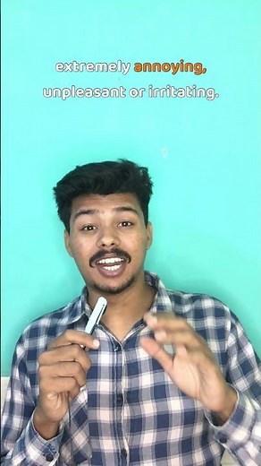 Stop Saying “Annoying” 😬 Use THIS Word Instead Learn the Word “Obnoxious” in 30 Seconds! #english