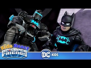 Kids React: DC Super Friends | BatBot on Ice | ‪@dckids‬