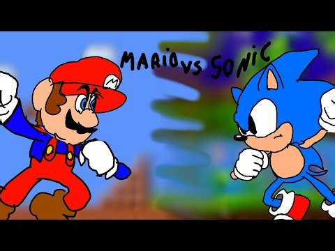 Mario vs sonic: SPRITE ANIMATION