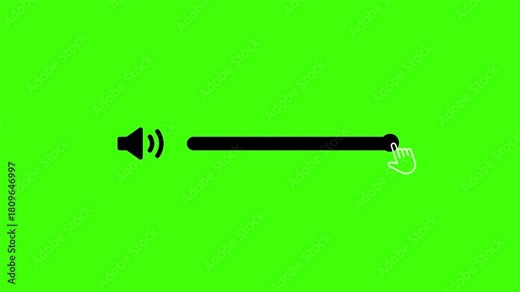 Audio Volume Indicator at Level 67. Center Number 67 likely represents the current volume level (out of 100).