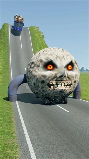 Bus vs Car Animation 🚍🚗 | Viral 3D Cartoon Video #shortsfeed #short #youtube #viral #tending